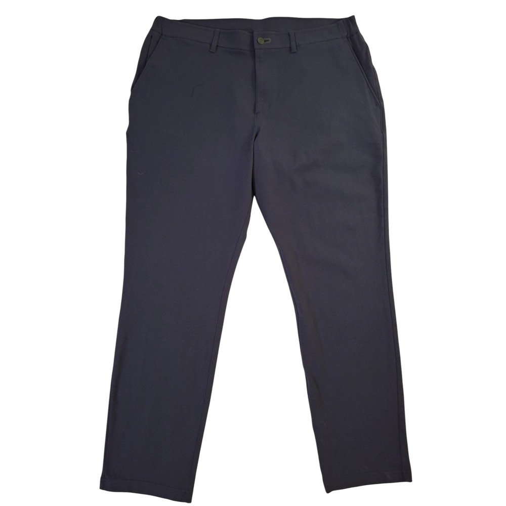 Public Rec Pants Men's 36x30* Navy Blue Stretch Slim Golf Comfort Nylon Spandex